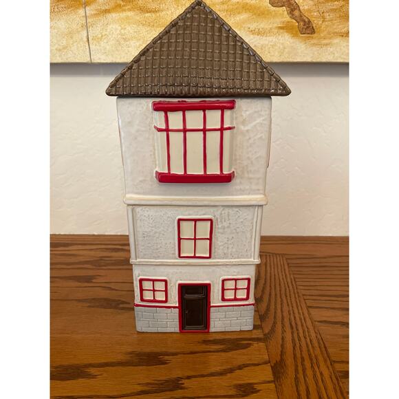 Pottery Barn Townhouse cookie jar 3 tiered - Picture 1 of 9